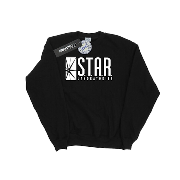 DC Comics Herr The Flash STAR Labs Sweatshirt M Svart Black M