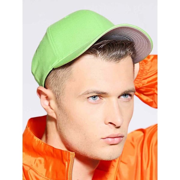 Yupoong Flexfit Fitted Baseball Cap LXL Fresh Green för män Fresh Green LXL