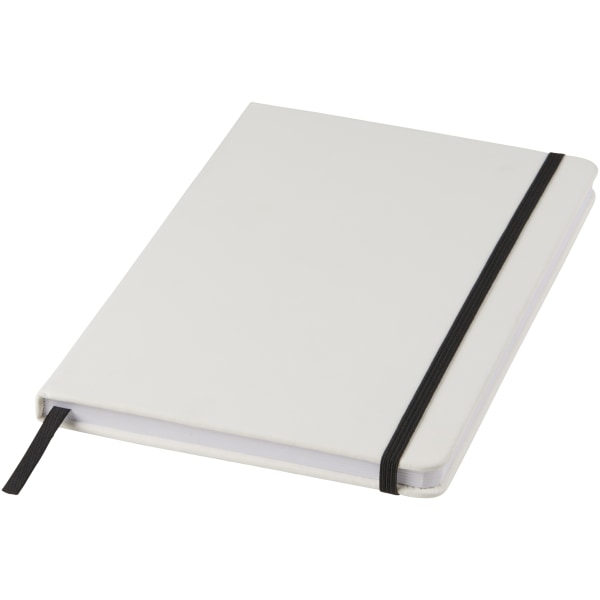 Bullet A5 Spectrum Notebook med elastisk rem One Size Vit/S White/Solid Black One Size