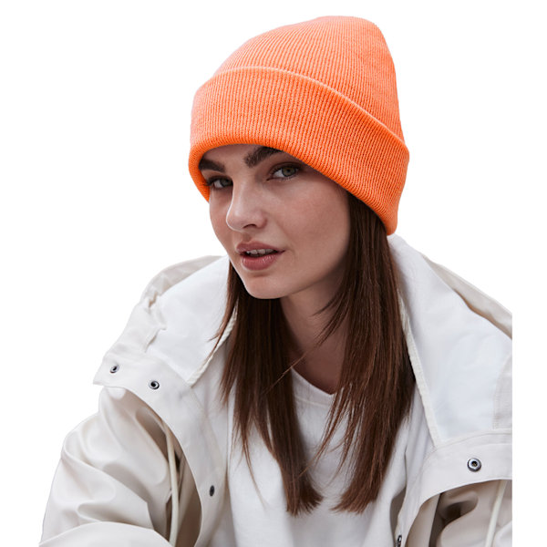 Beechfield Unisex Vuxen Original Cuffed Beanie One Size Orange Orange One Size