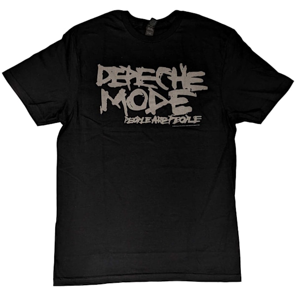 Depeche Mode Unisex Adult People Are People T-Shirt L Svart Black L