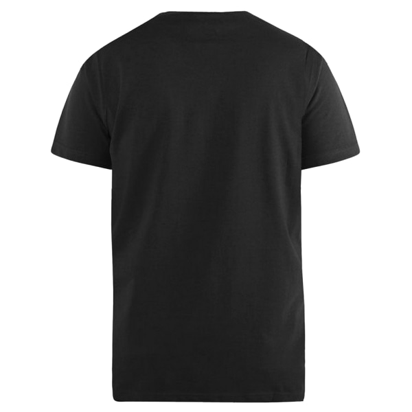 D555 Herr Kingsize Signature-1 bomull T-shirt 3XL svart Black 3XL