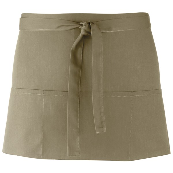 Premier Dam/Kvinnors Färger 3 Fickor Förkläde / Arbetskläder En Storlek Olive One Size