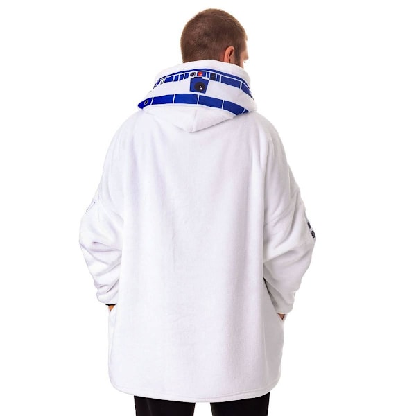 Star Wars Unisex Vuxen R2-D2 Filttröja One Size Vit White One Size