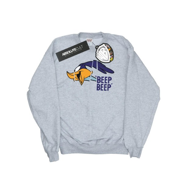 Looney Tunes Boys Beep Beep Road Runner Cotton Sweatshirt 12-13 Sports Grey 12-13 Years