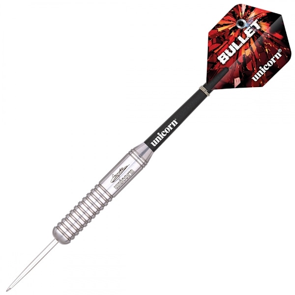 Unicorn Gary Anderson Bullet Darts (3-pack) 24g Silver/Svart Silver/Black 24g