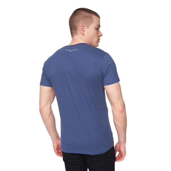 Henleys herr Colhen logotyp T-shirt M djupblå Deep Blue M