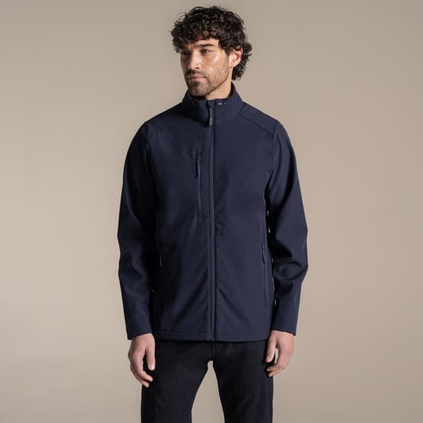 Craghoppers Expert Soft Shell-jacka för män S Mörkblå Dark Navy S