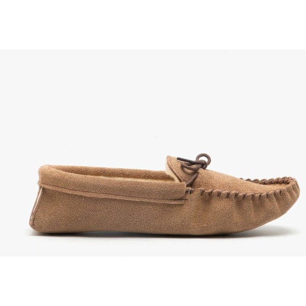 Mokkers herr Jake mockasinslippers i mocka 13 UK taupe Taupe 13 UK