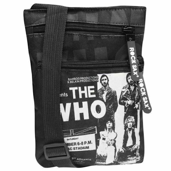 Rock Sax Presenterar The Who Crossbody Bag One Size Svart/Vit Black/White One Size