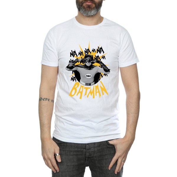 DC Comics Herr Batman TV-serie Nananana T-shirt 3XL Vit White 3XL