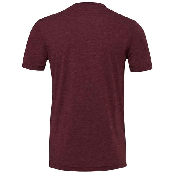 Bella + Canvas Unisex Tri-Blend T-shirt L Maroon Maroon L