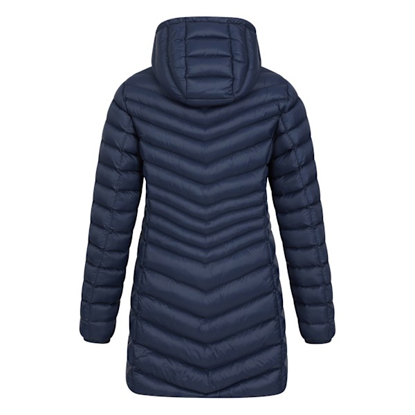 Mountain Warehouse Dam/Damer Florence Lång Vadderad Jacka 14 Navy 14 UK