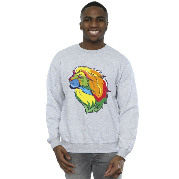 Disney Herr The Lion King Colours Sweatshirt L Sports Grey Sports Grey L