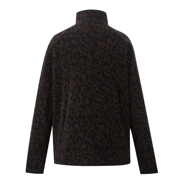 Dare 2B Dam Leopardmönstrad Fleecetopp 12 UK Hot Fudge Hot Fudge 12 UK
