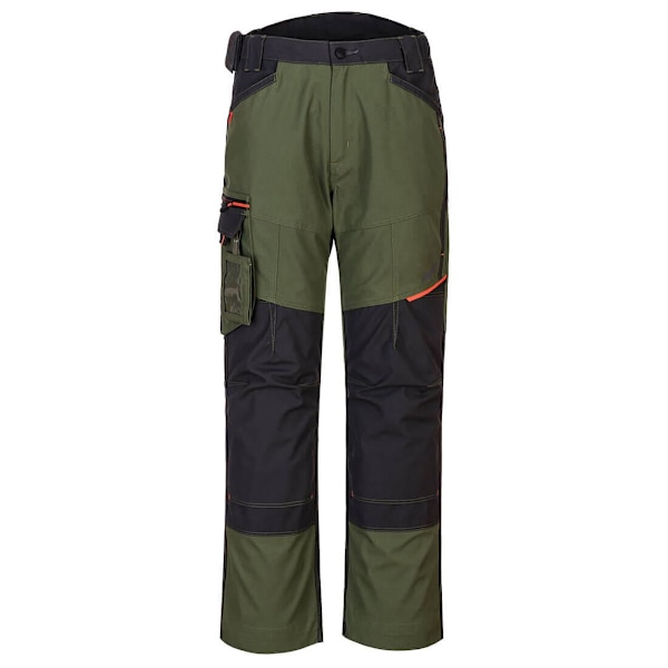Portwest WX3 arbetsbyxor för män 36R olivgrön Olive Green 36R