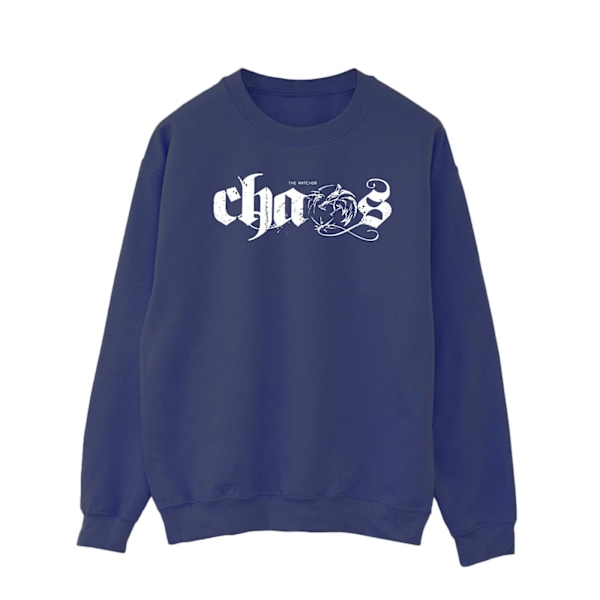 Netflix The Witcher Chaos Sweatshirt L Marinblå Navy Blue L