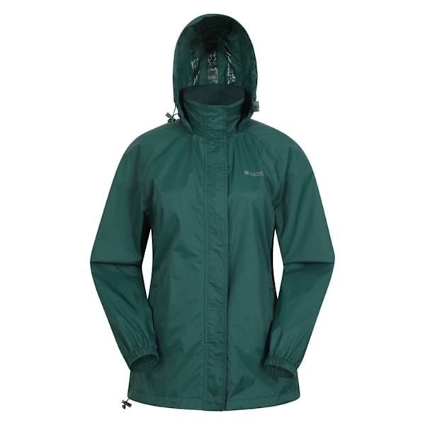 Mountain Warehouse Pakka II Vattentät Jacka för Kvinnor 18 Dark Green 18 UK