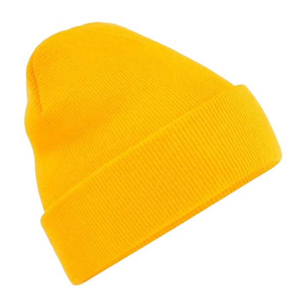 Beechfield Unisex Original Cuffad Beanie Vinterhatt One Size Go Gold One Size