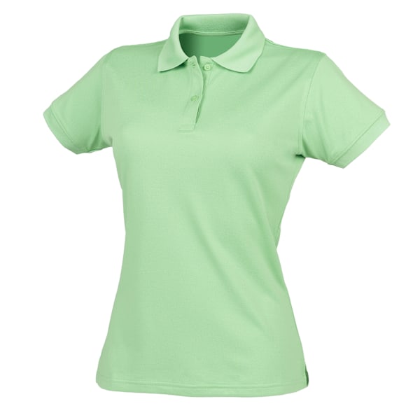Henbury Dam/Dam Coolplus® Figursydd Pikétröja XL Limegrön Lime Green XL