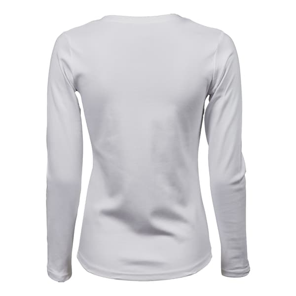 Tee Jays Dam Interlock Långärmad T-shirt S Vit White S