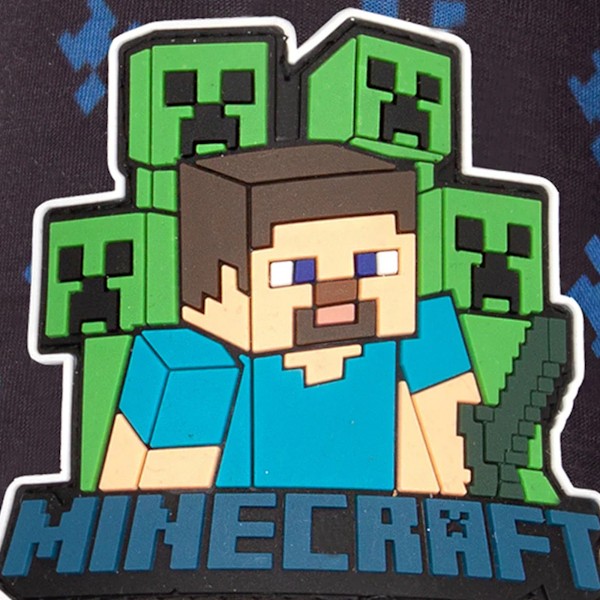 Minecraft Pojkar Creeper Tofflor 3 UK Marinblå Navy Blue 3 UK