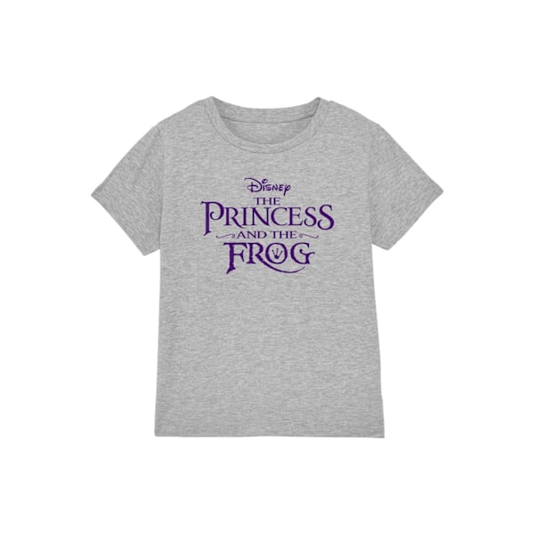 Prinsessan och Grodan Barn/Kids Logo T-Shirt 12-13 År Sport Heather 12-13 Years