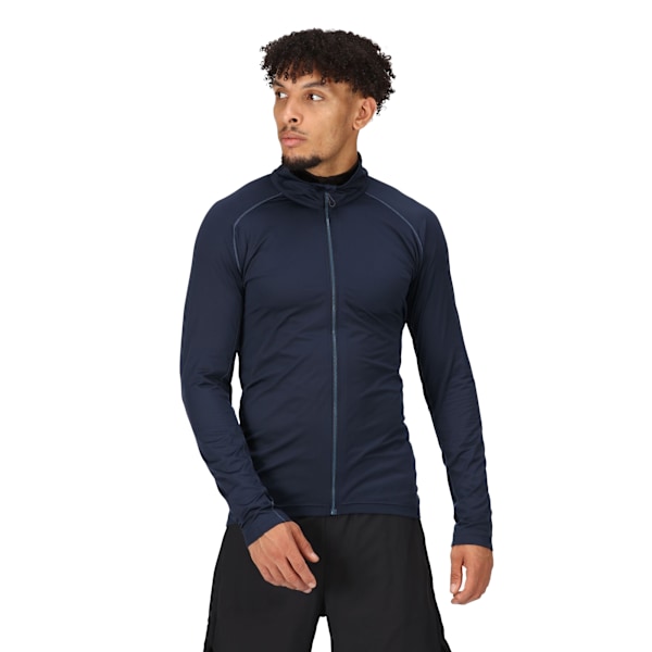 Regatta Core Stretch Full Zip Midlayer M Navy för män Navy M