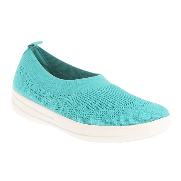 Fit Flop Dam Uberknit Ballerinaskor 3 UK Blå Blue 3 UK
