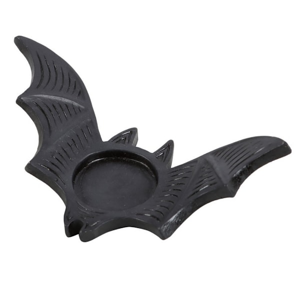 Something Different Bat Tealight Holder One Size Black Black One Size