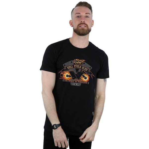 Marvel Ghost Rider Hell Cycle Club T-shirt 4XL Svart Black 4XL