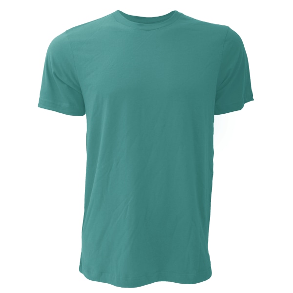 Canvas unisex jersey T-shirt med rund hals / kortärmad herr T-Sh Mustard XL