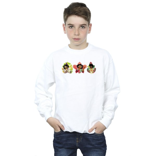 Disney Boys Encanto Family Line Sweatshirt 9-11 år Vit White 9-11 Years