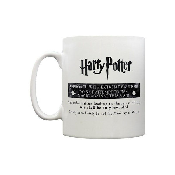 Harry Potter Wanted Mug En Storlek Svart/Vit Black/White One Size