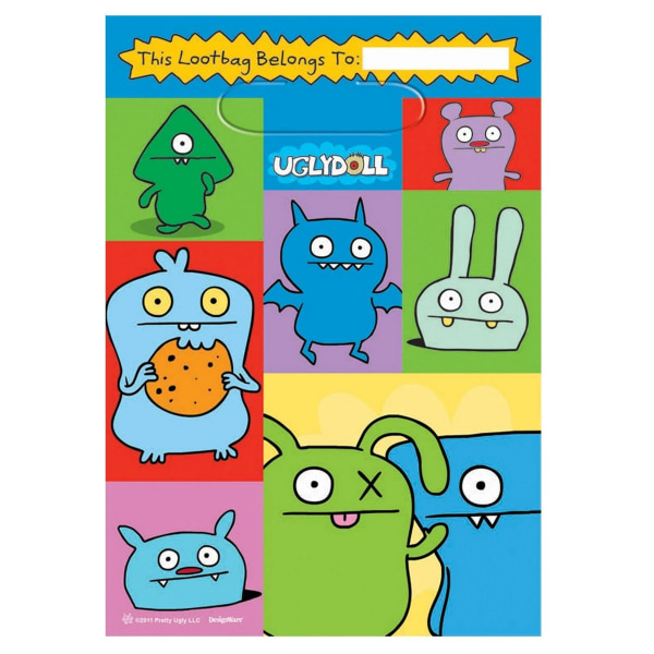 Ugly Dolls Characters Partyväskor (paket med 6) One Size Multicolo Multicoloured One Size