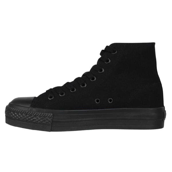 SoulCal Dam Canvas Högtoppad Platå Sneaker Black 5.5 UK