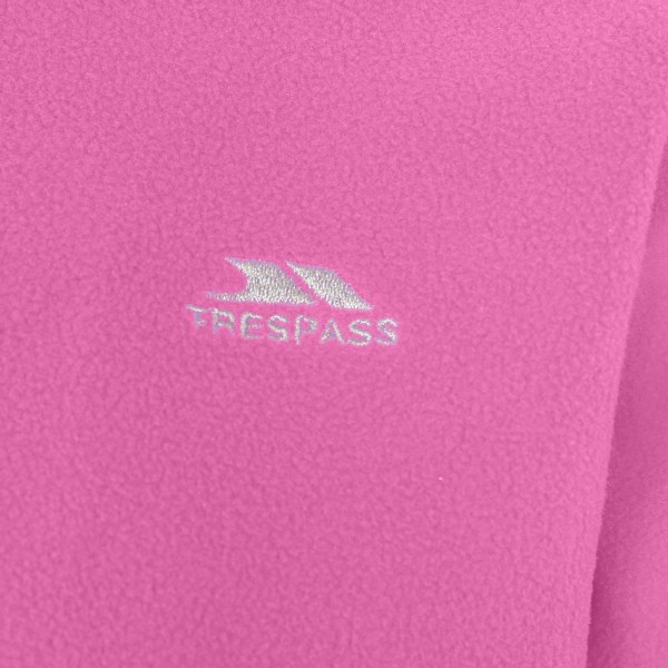 Trespass Barn/Flickor Sybil Micro Fleece 11/12 År Deep Pi Deep Pink 11/12 Years