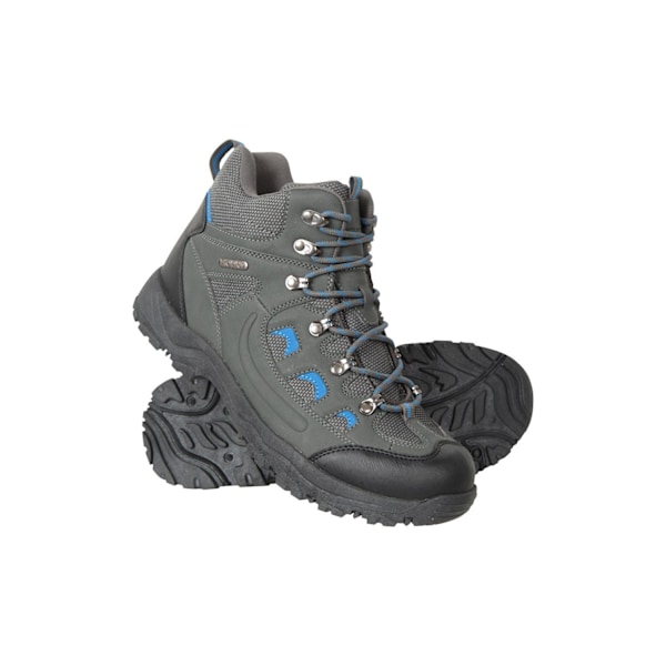 Mountain Warehouse Mens Adventurer Vattentäta Vandringskängor 8.5 Grey 8.5 UK