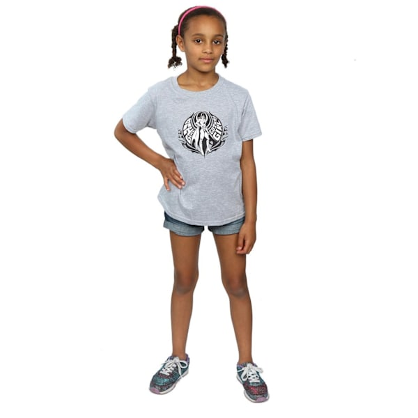 DC Comics Girls Batgirl Gotham Girl Bomull T-shirt 5-6 år Sp Sports Grey 5-6 Years