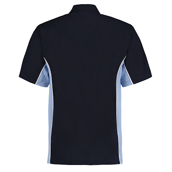 GAMEGEAR Herr Track Polycotton Pique Poloshirt XS Marinblå/Ljusblå Navy/Light Blue XS