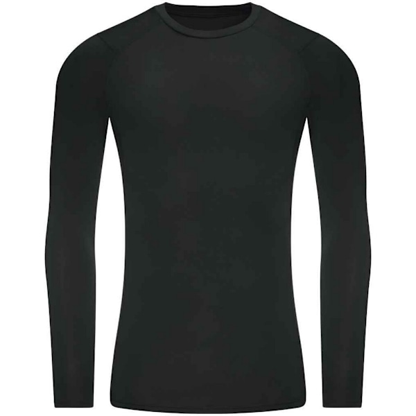 AWDis Cool Mens Active Recycled Base Layer Top M Jet Black Jet Black M