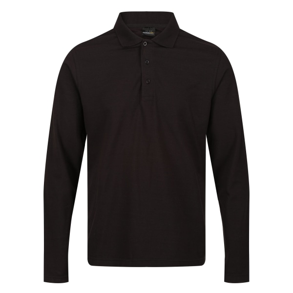 Regatta Pro Långärmad Poloskjorta L Svart Black L