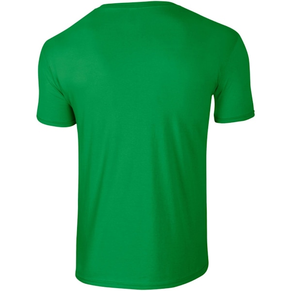 Gildan herr kortärmad mjuk t-shirt XXL irländsk grön Irish Green XXL