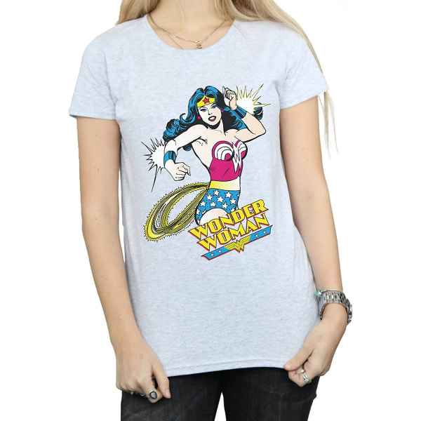 Wonder Woman Dam/Dam Lasso T-shirt XXL Sports Grey Sports Grey XXL