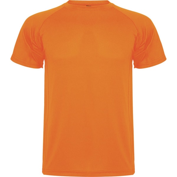 Roly Barn/Barn Montecarlo Sports T-shirt 4 år Fluro Ora Fluro Orange 4 Years