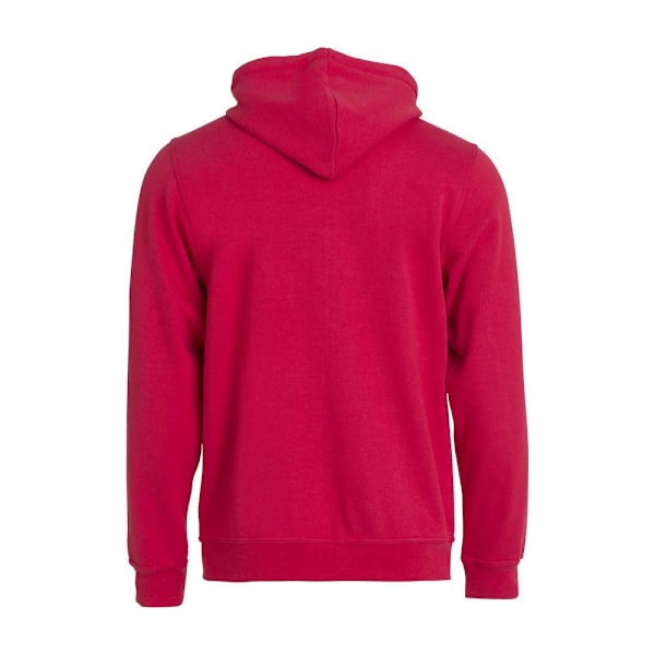 Clique Herr Basic Full Zip Hoodie 3XL Röd Red 3XL