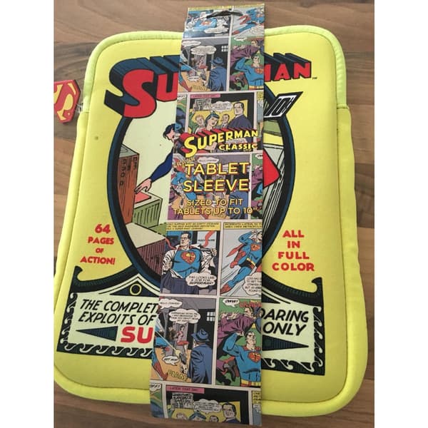 Superman surfplattafodral One Size Gult tryck Yellow Print One Size