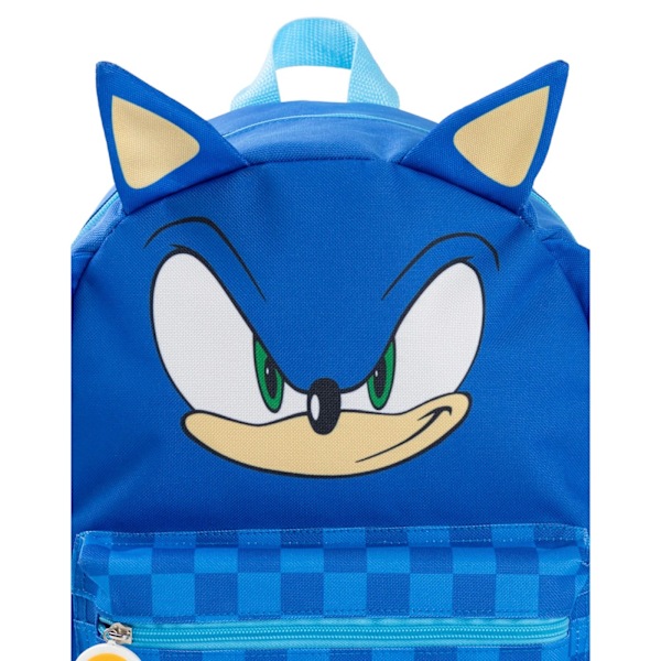 Sonic The Hedgehog 3D Ryggsäck En Storlek Blå Blue One Size