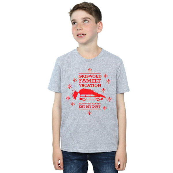 National Lampoon's Julfest Pojkar Ät Mitt Damm T-shirt Sports Grey 12-13 Years