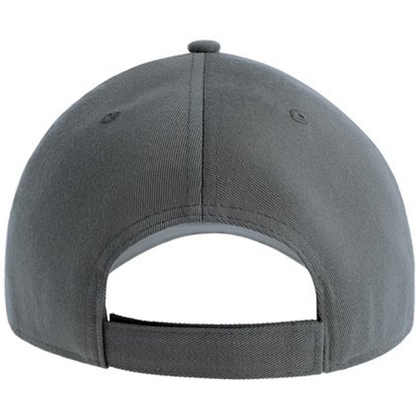 Atlantis Unisex Adult Joshua 6 Panel Cap One Size Dark Grey Dark Grey One Size